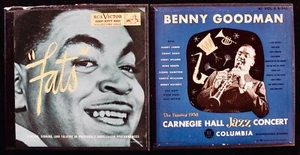 FATS WALLER "Fats" & BENNY GOODMAN "1938 Carnegie Hall Jazz Concert"~2 Box Sets - Picture 1 of 5