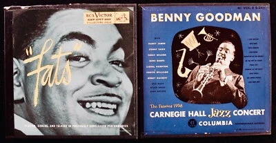 FATS WALLER "Fats" & BENNY GOODMAN "1938 Carnegie Hall Jazz Concert"~2 Box Sets - Image 1 of 4