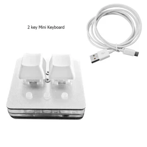 2-Key Mini Keyboard Mechanical Keyboard Replacement for Sayobot O2C OSU Keypad - Picture 1 of 4