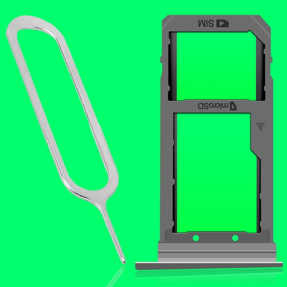 Suporte para cartão Sim Tray substituição + pino para smartphone Samsung Galaxy S7 SM-G930T1 - Imagem 1 de 1