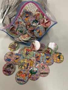 1000 Vintage Jurassic NFL Licensed Pogs - Picture 1 of 3