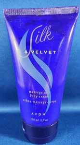 AVON Massage & Körpercreme Seide Samt 5 fl oz 2001 Neu aus altem Lagerbestand - Bild 1 von 2