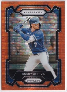 2024 Panini Prizm Prizms Orange Pulsar #213 Bobby Witt Jr. /399 - Foto 1 di 1