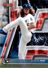 2020 Bowman's Best [AA1] #19 Dustin May - Los Angeles Dodgers RC