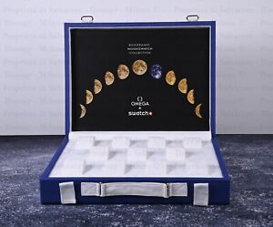MoonSwatch Or Moonshine Gold Suitcase, 11 Slots Watch Holder