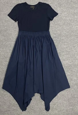 Vestido Donna Karan Vintage Azul Marino Y2K Talla Pequeña Azul Marino Foto 1 de 4