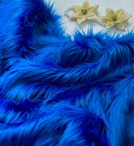 BIANNA Faux Fur Fabric by the yard or pre-cut pieces, Soft Silky Long Pile Hair - Picture 1 of 255