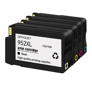 4PK 952XL replacement Ink Cartridge for HP OfficeJet Pro 8710 8715 8718 8719 - Picture 1 of 5