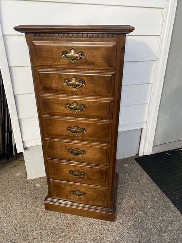 ETHAN ALLEN Classic Manor Solid Maple 23" Lingerie Chest 15-5224 Finish 204 (C) Cover