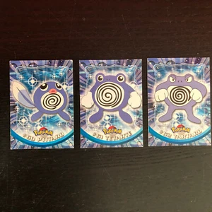 Topps Pokemon Cards non holo black logo Poliwag, Poliwhirl and Poliwrath EU - Bild 1 von 3