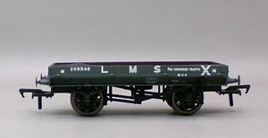 Bachmann 37-475 1 vagón de tablones LMS gris 209346 en caja OO (st) - Imagen 1 de 2