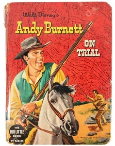 Vintage 1958 Whitman Walt Disney The Big Little Book Andy Burnett In Trial #1645 - Picture 1 of 7