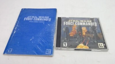 Star Wars Force Commander WIN 95/98 PC CD-ROM 2-Disc Game w/ Field Combat Manual - Image 1 of 3