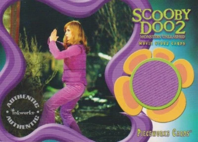 SCOOBY DOO 2 MONSTERS UNLEASHED SARAH M. GELLAR AS DAPHNE PIECEWORKS CARD PW-10 - Image 1 of 2