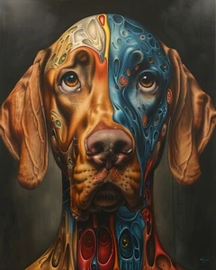 Diverse 8x10 Pawsome Pooches Dog Art Prints Canine Fine Art 580435620 - Picture 1 of 1