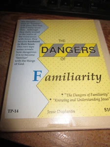 JESSE DUPLANTIS 2 CASETTE TAPE SET THE DANGERS OF FAMILIARITY NEW - Picture 1 of 1