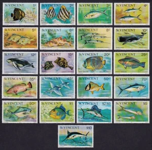 St. Vincent, 1975 Marine Life - Fish. SG 422-43 Superb Unmounted Mint MNH - Picture 1 of 1