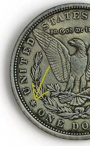 136 Year Old 1888-P Morgan Dollar Coin P VF to XF Condition 90 % Silver M - Picture 1 of 3