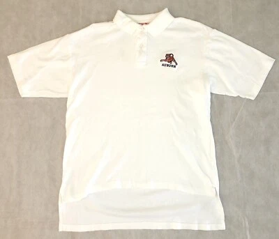 Camisa para mujer vintage Auburn Tigers grande* polo puntada única Nuez moscada Mills años 90  Foto 1 de 4