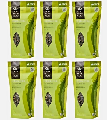 Japanese Yamamotoyama Genmaicha Green Tea w/ Roasted Rice 5.3oz (Pack of Six) - Image 1 of 4