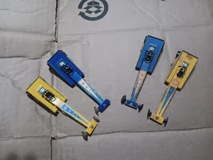 1971 Rear Engine Dragster Snake Mongoose  Redline Hotwheels  4 Cars - Picture 1 of 8