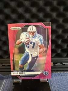 2024 Panini Prizm Eddie George #285 Pink Prizm - Tennessee Titans - Picture 1 of 2
