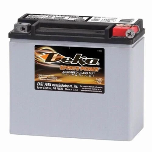 Deka Power Sports ETX20L Battery, Harley Davidson 65989-97A,  and 65989-97C - Image 1 of 1