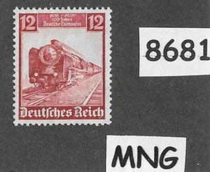 MNG Stamp / 1935 Sc 462 / PF40 / Vintage trains / Germany Third Reich #8681 - Picture 1 of 1