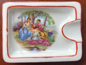 Cenicero individual vintage pintado a mano Japón #2748 - Imagen 1 de 5