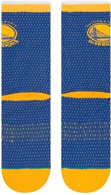 金州勇士队 Stance 儿童男孩球衣全新 M 码 11-1 小孩子 1 双 — 第 1/4 张图片