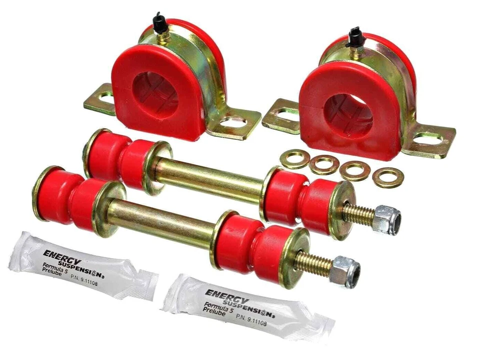 Energy Suspension 3.5178R  Front Sway Bar Bushings Red for 88-00 Chevy Truck 2WD - Image 1 of 1