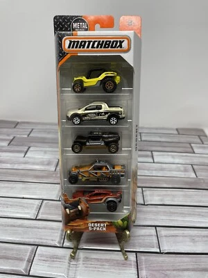 Matchbox Desert 5 Car Gift Pack Mattel 2015 - Image 1 of 4