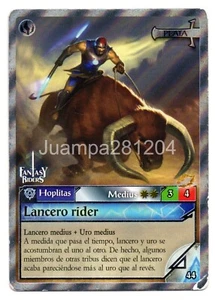 LANCERO RIDER #44 CROMO FANTASY RIDERS 2 LA INVASION DE LOS GIGANTES 2019 PANINI - Imagen 1 de 2