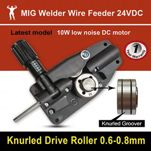MIG Welder Welding Machine Wire Drive Motor Feed Feeder Roller Knurled Groover - Picture 1 of 5