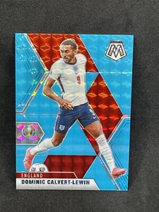 2021 Mosaic UEFA Euro Dominic Calvert-Lewin Fluorescent Blue /15 England SSP - Picture 1 of 2