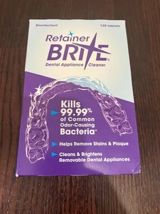 Retainer Brite - Tabletas limpiadoras de retención para Invisalign, limpiador protector bucal, N - Imagen 1 de 1