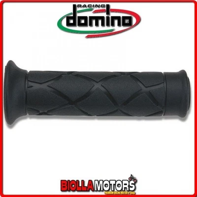 DOMINO-TOMMASELLI 3393.82.40.04 COPPIA MANOPOLE NERE SCOOTER DOMINO MBK CW BOOSTER SPIRIT (ITA) 50