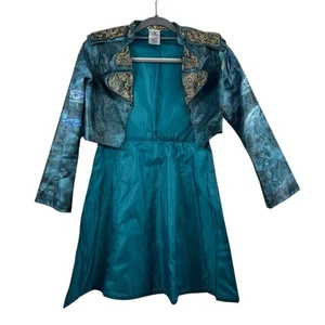 Disney Store Girls 13 Descendants 2 Uma Costume Faux Leather Jacket Halloween - Picture 1 of 12