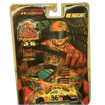 Nascar Racing Champions 3D #36 M&M’s Ernie Irvin 1:64 Diecast Race Car {S} - Image 1 of 4