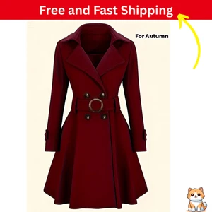 Women’s Thickened Fleece Coat – Warm Soft Winter Jacket, Cozy Thermal Outerwear - Picture 1 of 5