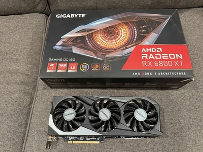 GIGABYTE AMD Radeon RX 6800 XT GAMING OC 16GB GDDR6 Graphic Card - Image 1 of 4