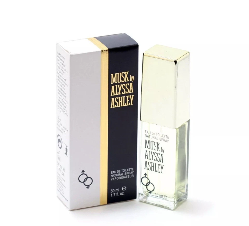 Musk By Alyssa Ashley Eau De Toilette Spray Natural Mujer 1.7 fl oz Caja Sellada Foto 1 de 1