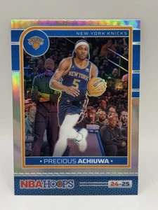 2024-25 Panini NBA Hoops Premium Silver Prizm Precious Achiuwa #97 NM Knicks - Picture 1 of 2