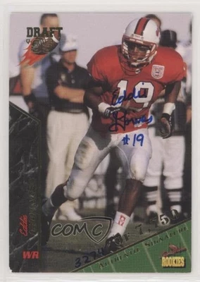 1995 Signature Rookies Signatures /7750 Eddie Goines #32 Auto RC - Image 1 of 2