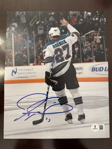 JEREMY ROENICK SIGNED SAN JOSE SHARKS 8x10 PHOTO PSA DNA 1A - Picture 1 of 3