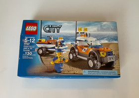 LEGO City: Coast Guard 4WD & Jet Scooter (7737) &mdash; New & Sealed &mdash; Wear on Box