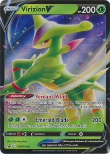 Holo Virizion V SWSH295 Promo SWSH: Sword & Shield Promo Cards - Picture 1 of 1