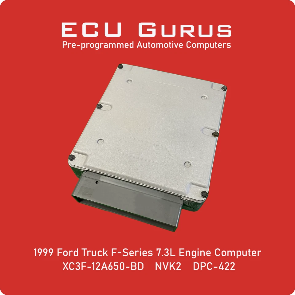 Ford Truck 1999 7,3 L (diesel) motor computador XC3F-12A650-BD NVK2 DPC-422 ECM Foto 1 de 1