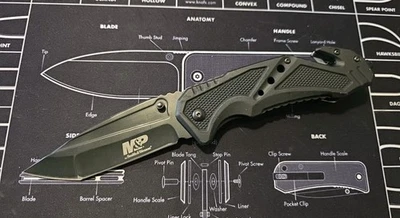 SMITH & WESSON M & P SWMP11B ТАНТО СКЛАДНОЙ СПАСАТЕЛЬНЫЙ НОЖ - Изображение 1 из 2