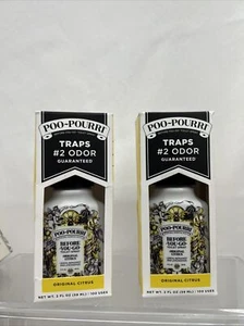 (2) Poo Pourri Before-You-Go Pink Citron Toilet 100 Spray Original Citrus  2oz - Picture 1 of 3